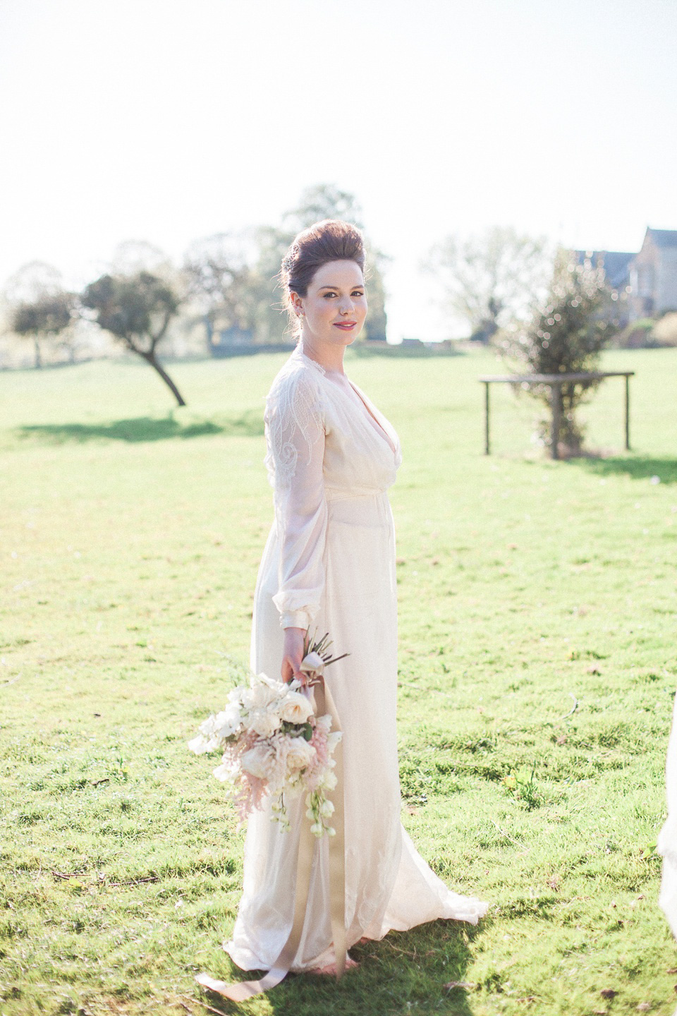 Pastel shades and pretty flowers, Spring and Summer outdoor wedding inspiration with Wedding Yurts - visit weddingyurts.co.uk.