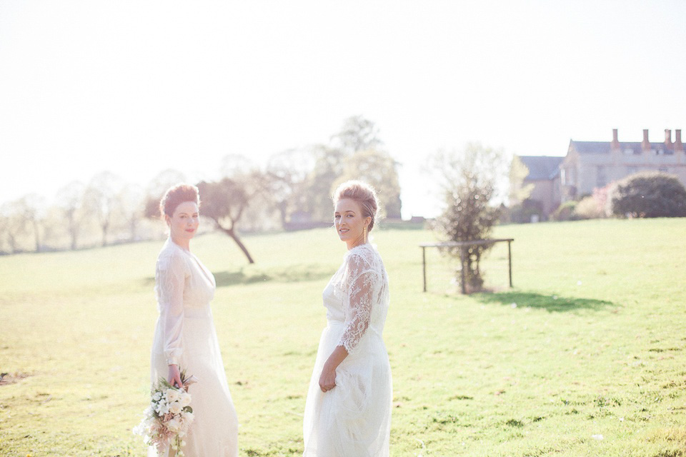 Pastel shades and pretty flowers, Spring and Summer outdoor wedding inspiration with Wedding Yurts - visit weddingyurts.co.uk.