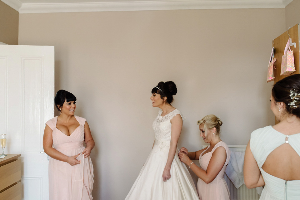 A Beatles and 1960s inspired wedding in Glasgow. The bride wears Justin Alexander. Photography by Neil Thomas Douglas. A Beatles and 1960s inspired wedding in Glasgow. The bride wears Justin Alexander. Photography by Neil Thomas Douglas.