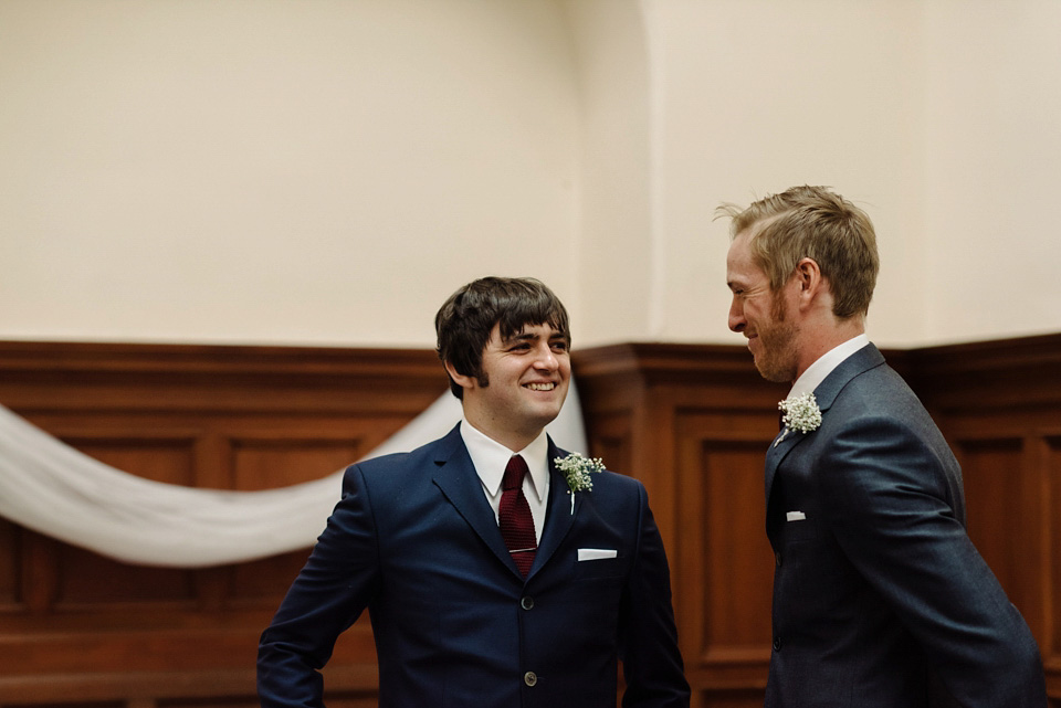 A Beatles and 1960s inspired wedding in Glasgow. The bride wears Justin Alexander. Photography by Neil Thomas Douglas. A Beatles and 1960s inspired wedding in Glasgow. The bride wears Justin Alexander. Photography by Neil Thomas Douglas.