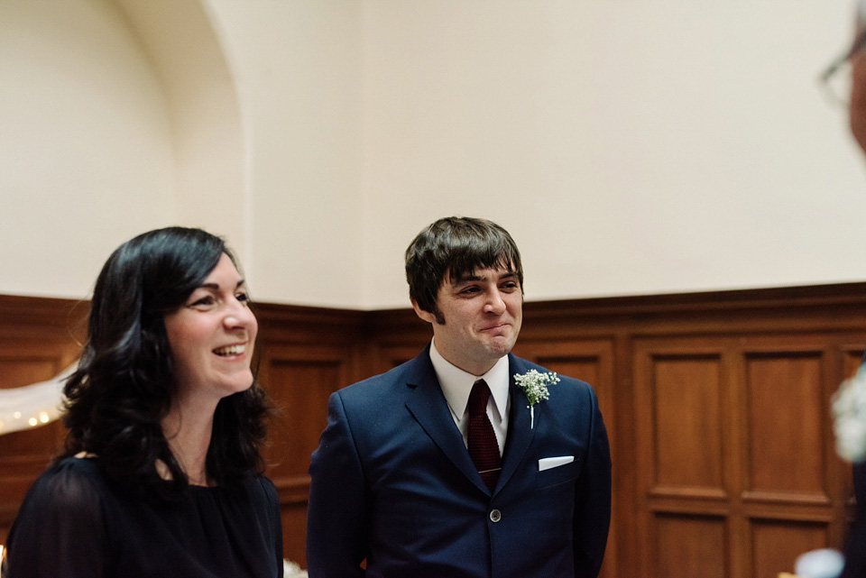 A Beatles and 1960s inspired wedding in Glasgow. The bride wears Justin Alexander. Photography by Neil Thomas Douglas. A Beatles and 1960s inspired wedding in Glasgow. The bride wears Justin Alexander. Photography by Neil Thomas Douglas.