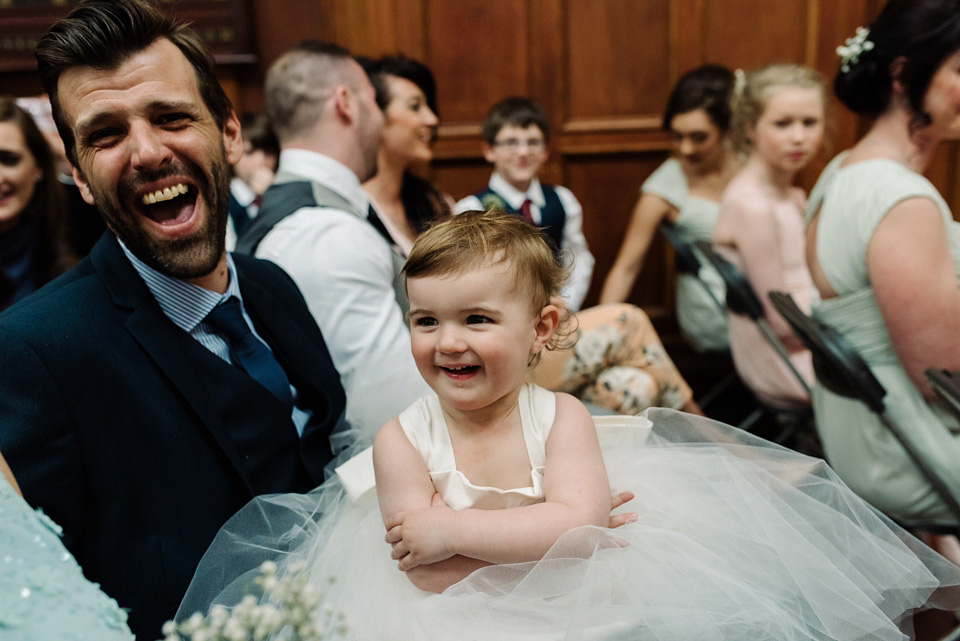 A Beatles and 1960s inspired wedding in Glasgow. The bride wears Justin Alexander. Photography by Neil Thomas Douglas. A Beatles and 1960s inspired wedding in Glasgow. The bride wears Justin Alexander. Photography by Neil Thomas Douglas.