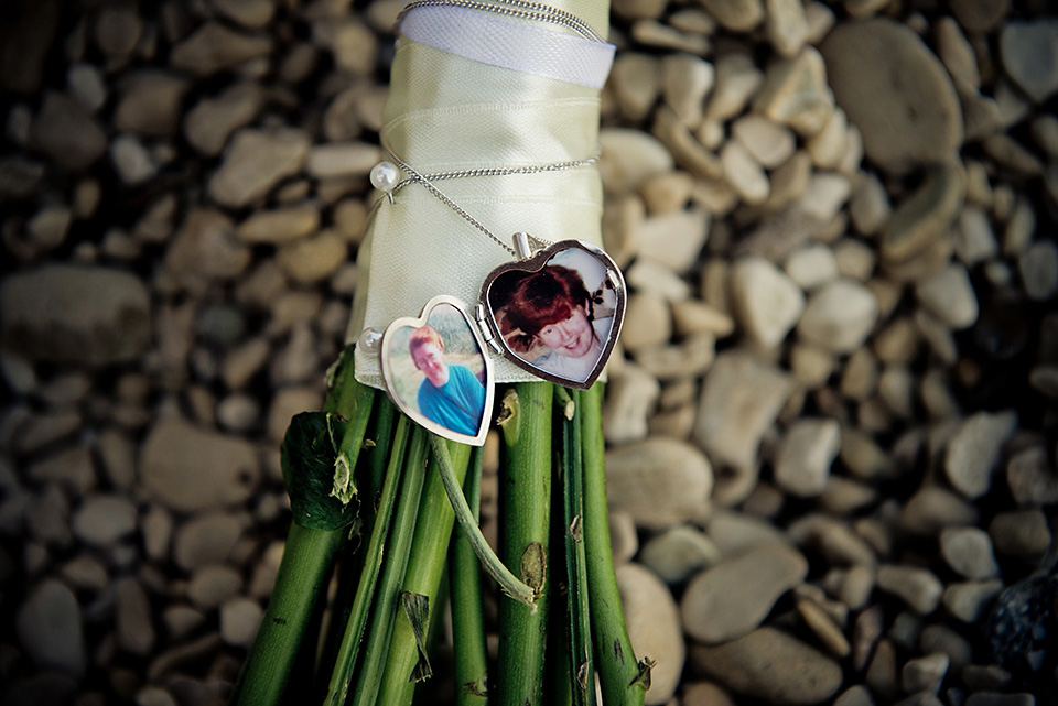 A destinatoin wedding in Zakynthos, Greece. The bride wears Ronald Joyce and her maids wear twobirds Bridesmaid.  Photography by Nick Kontostavlakis.