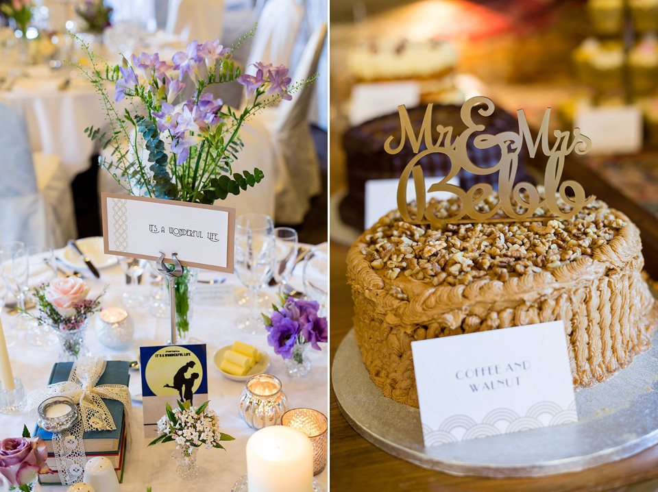 An elegant English wedding in the Spring. The bride wears Kristene by Claire Pettibone. Photography by Jo Hastings.