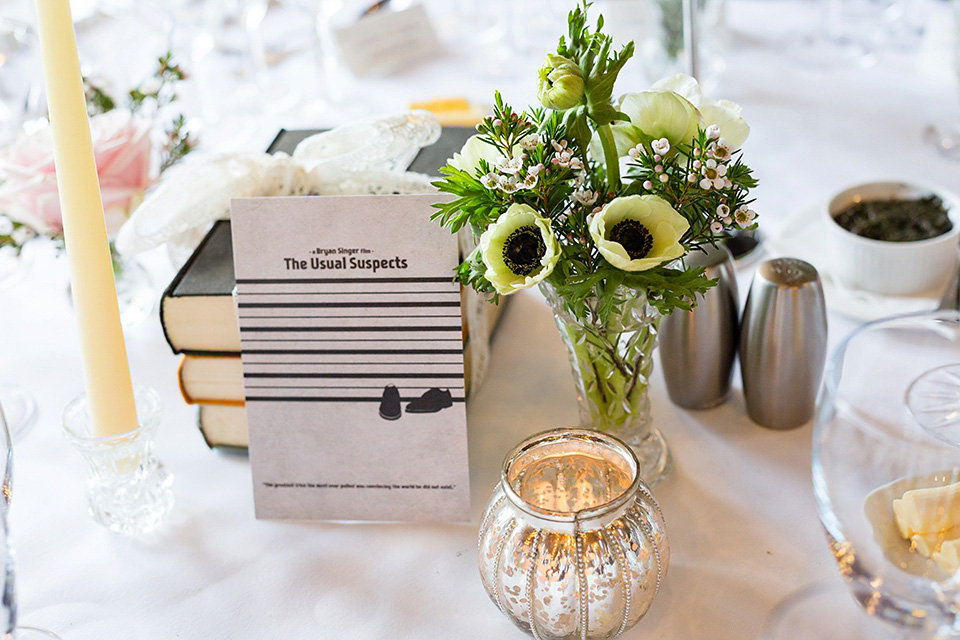 An elegant English wedding in the Spring. The bride wears Kristene by Claire Pettibone. Photography by Jo Hastings.