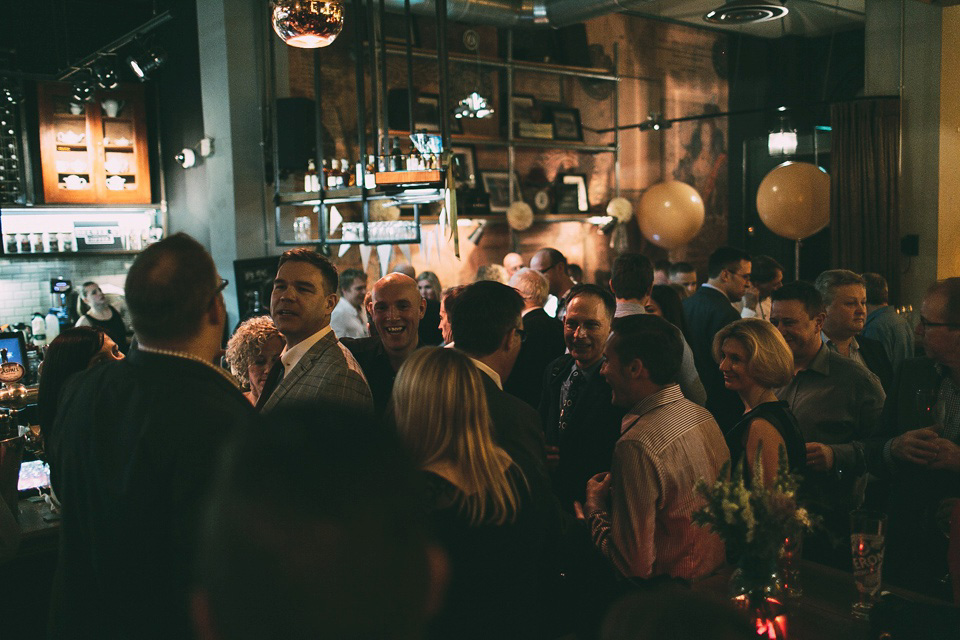 A pale green silk dress by The State of Grace, for an elegant London Wedding. Photography by Lee Garland.