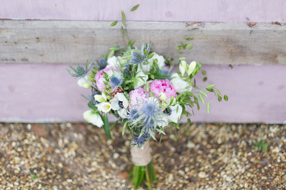 Something blue - a beautiful vintage style wedding inspiration shoot. Photography by Ilaria Petrucci. Styling by Beyond Vintage.