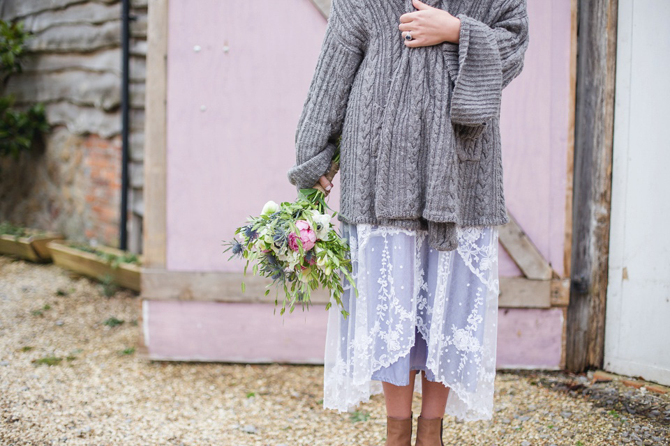 Something blue - a beautiful vintage style wedding inspiration shoot. Photography by Ilaria Petrucci. Styling by Beyond Vintage.