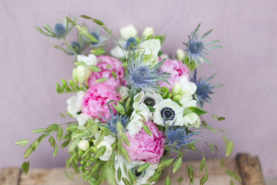 Something blue - a beautiful vintage style wedding inspiration shoot. Photography by Ilaria Petrucci. Styling by Beyond Vintage.