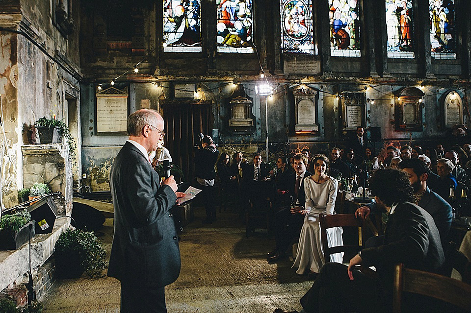 Decayed Decadence - A Modern Vintage London Wedding. Photography by The Twins Weddings and Heather Shuker. The venue is The Asylum in London.