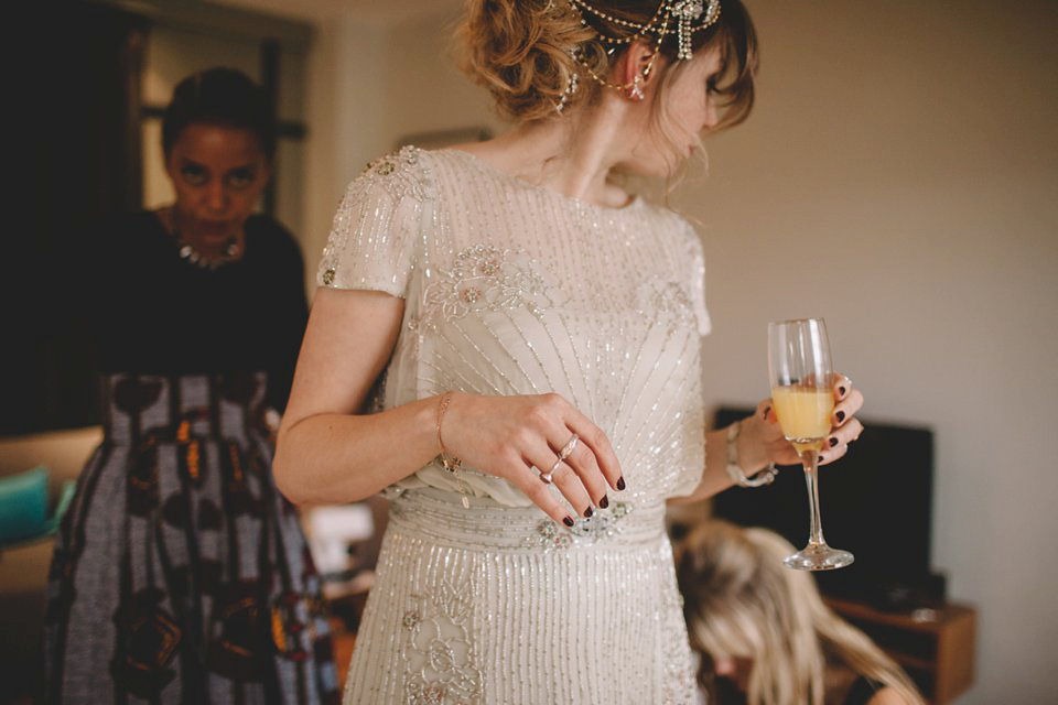 A 1920s Inspired Gown For A Colourful and Eclectic East London Pub ...