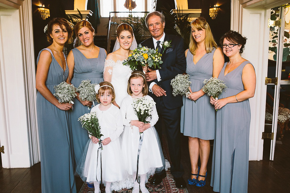 Jonny Draper Photography, Pronovias wedding dress, Newton Hall Northumberland wedding venue, Spring wedding, coastal wedding, seaside wedding