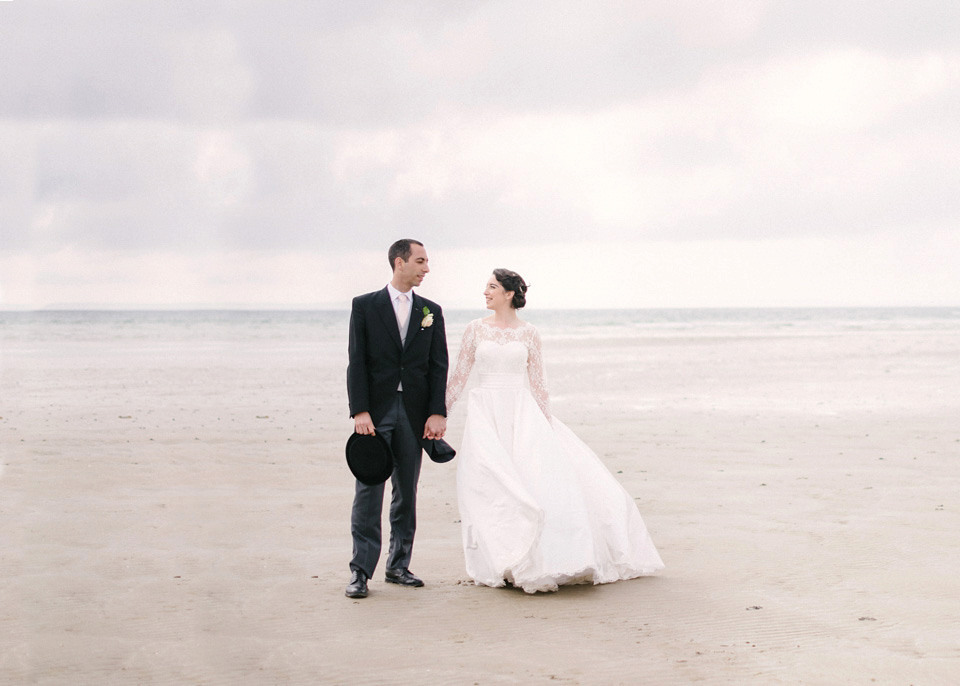 Romance by the Sea - A Blush and White Springtime Wedding in France. Photography by Hannah Duffy.