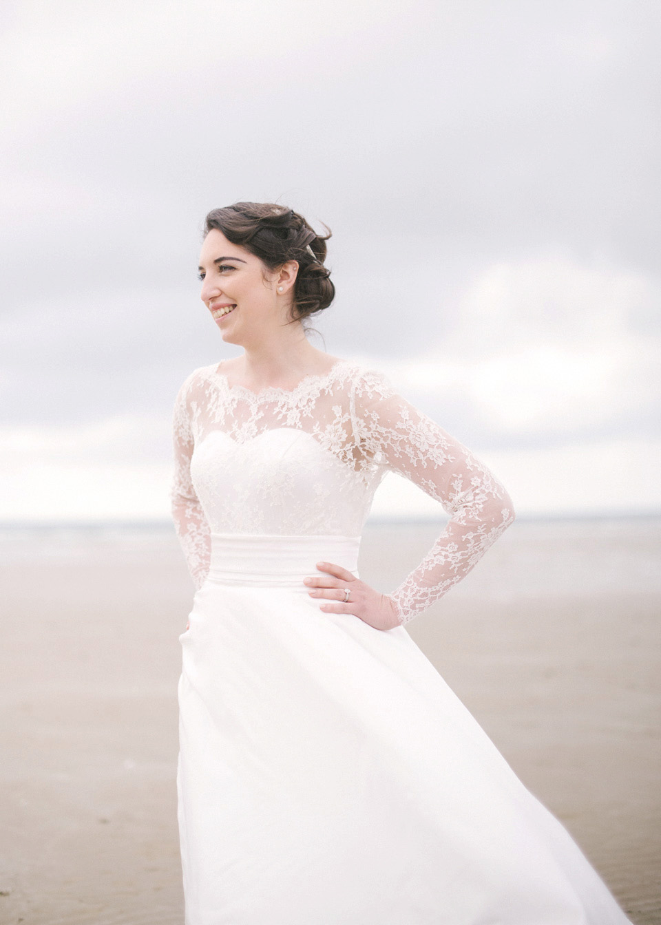 Romance by the Sea - A Blush and White Springtime Wedding in France. Photography by Hannah Duffy.