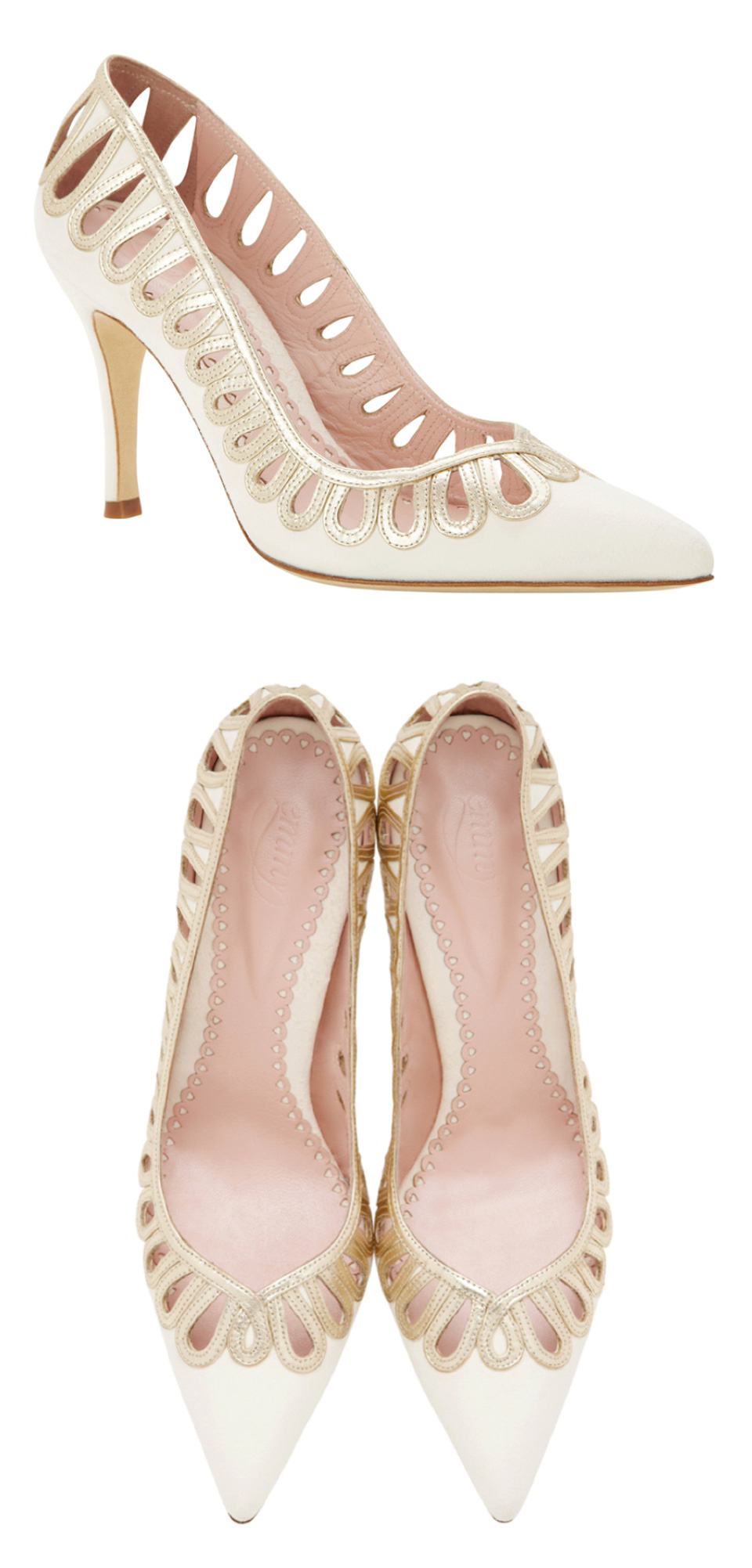 The Aurelia collection by Emmy London - visit www.emmyshoes.co.uk.