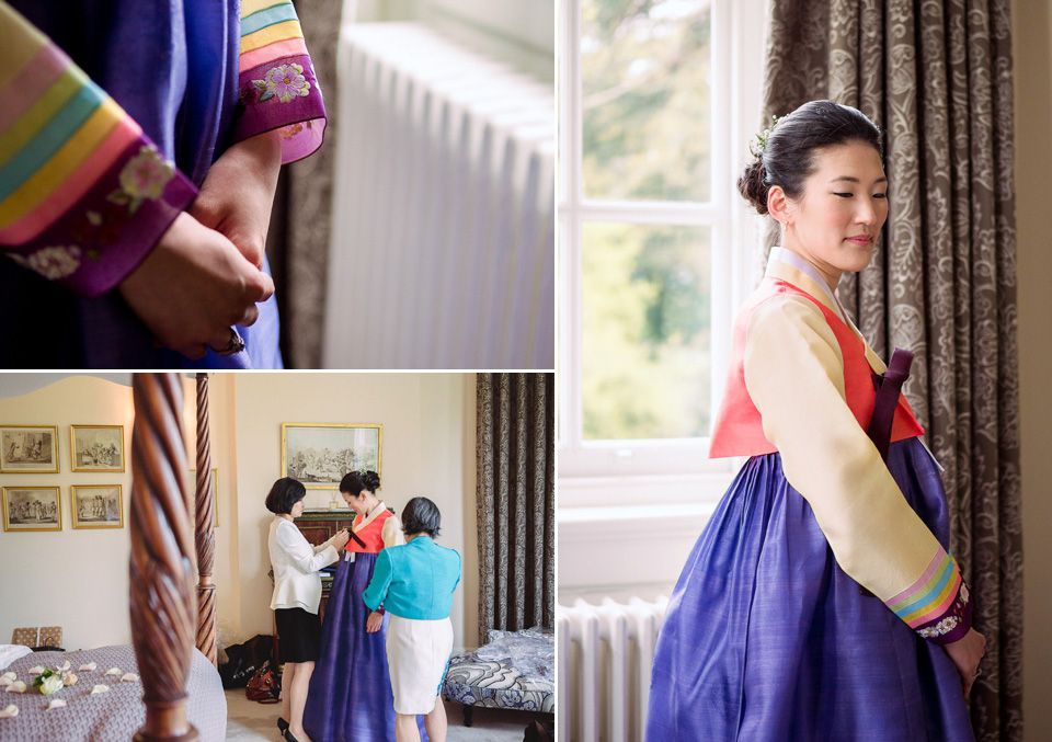 The bride wears Eliza Jane Howell for her elegant Spring wedding at Iscoyd Park. Photography by Jade Osborne.