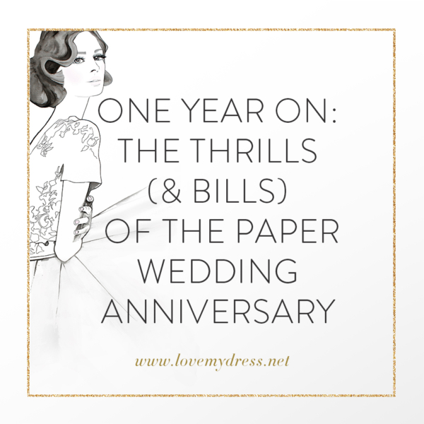 One Year On: The Thrills (And Bills) of the Paper Anniversary