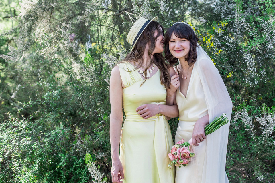 Italian wedding inspiration - relaxed, boho, woodland wedding style. Dresses by Belle & Bunty, Photography by Charlotte Hu, concept + styling by Italian Eye - specialists in wedding and event planning in Italy.