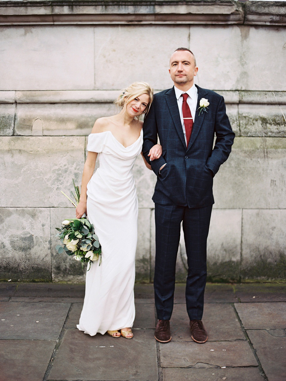 Vivienne Westwood and Bridesmaids in Jumpsuits for a Colourful Wedding At  The Asylum