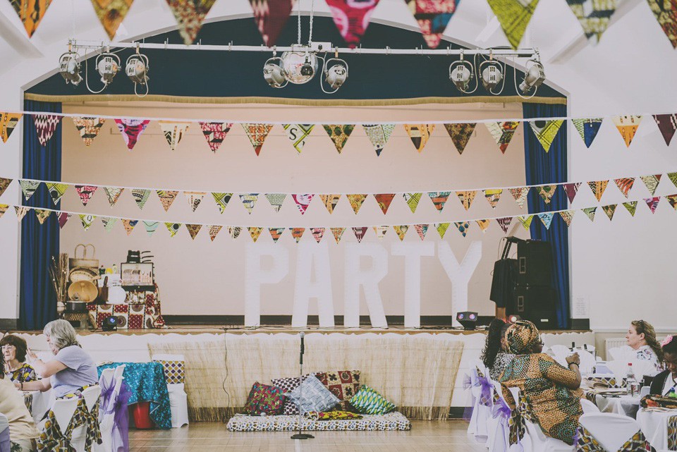 Kay and Sam celebrate their run up to their marriage with a traditional Zambian Kitchen Party