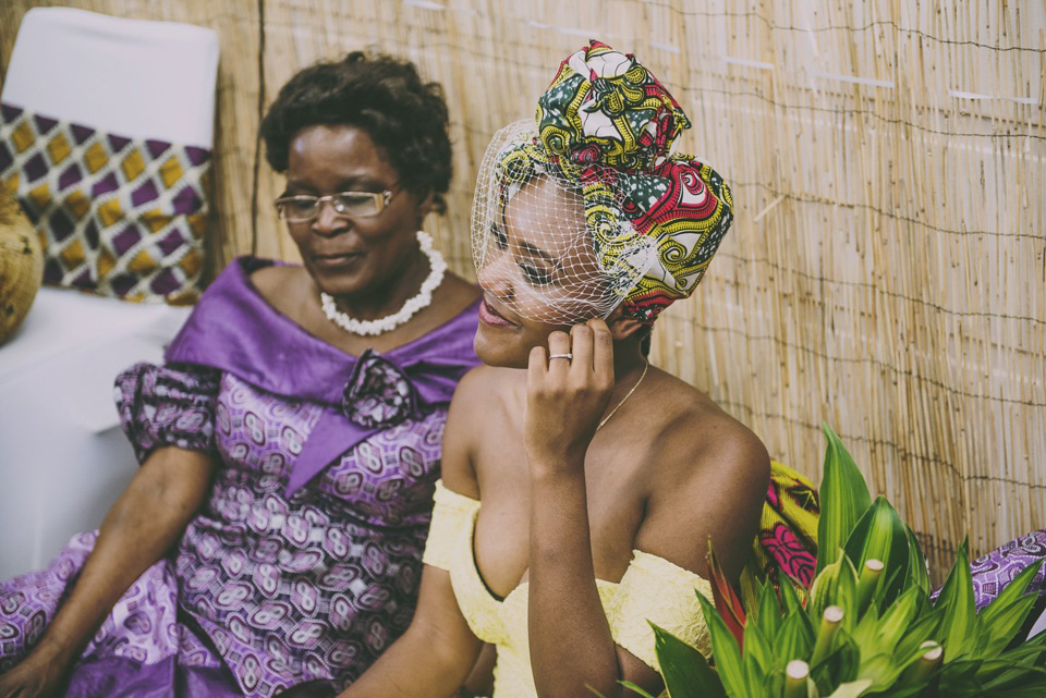 Kay and Sam celebrate their run up to their marriage with a traditional Zambian Kitchen Party