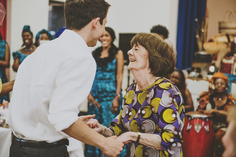 Kay and Sam celebrate their run up to their marriage with a traditional Zambian Kitchen Party