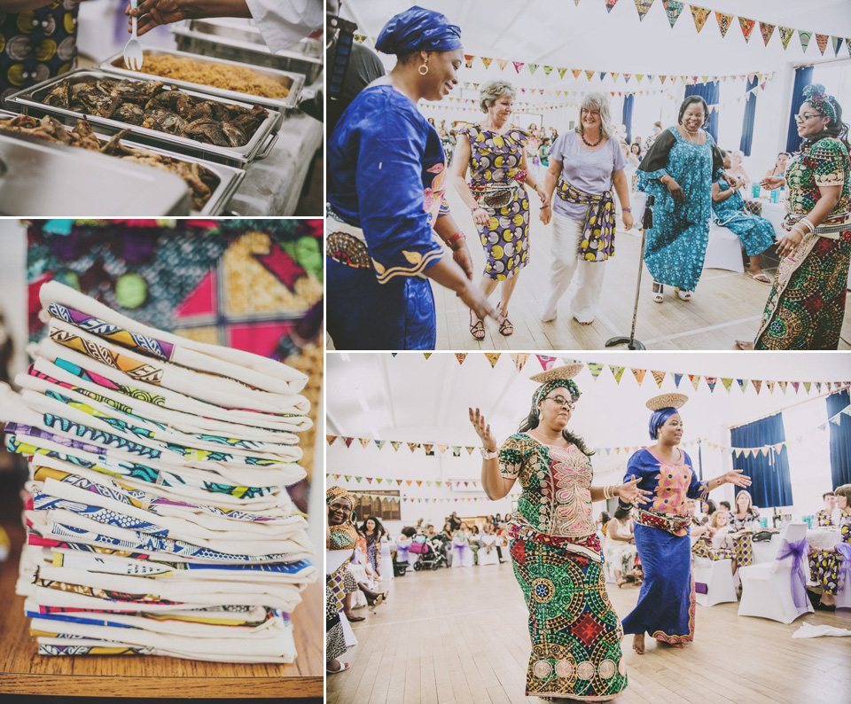 Kay and Sam celebrate their run up to their marriage with a traditional Zambian Kitchen Party