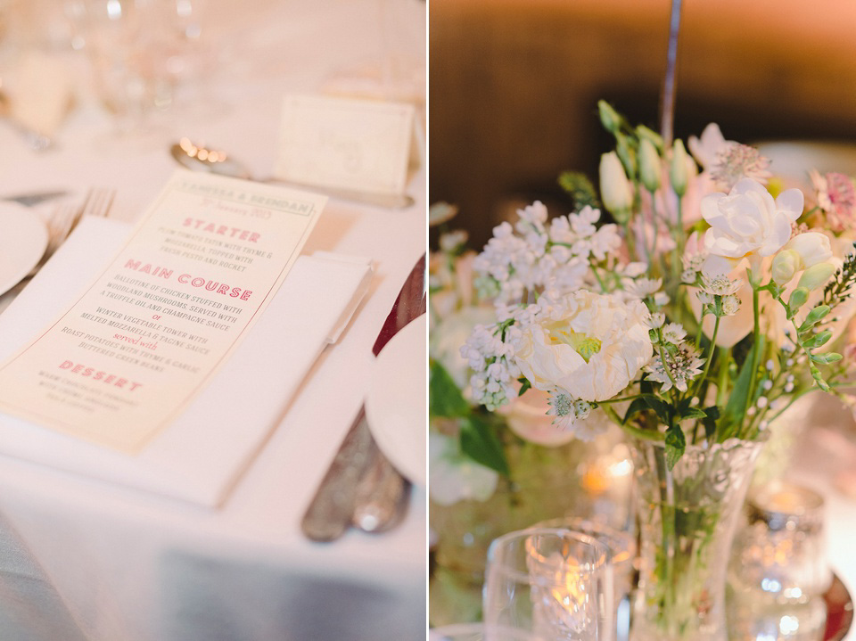 The bride wears Temperley London for her Wiltons Music Hall wedding in London. Photography by Razia Jukes.