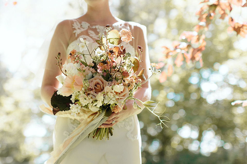 Fine art wedding inspiration - English garden romance. Photography by Rebecca Goddard, floral styling by Jo Flowers.