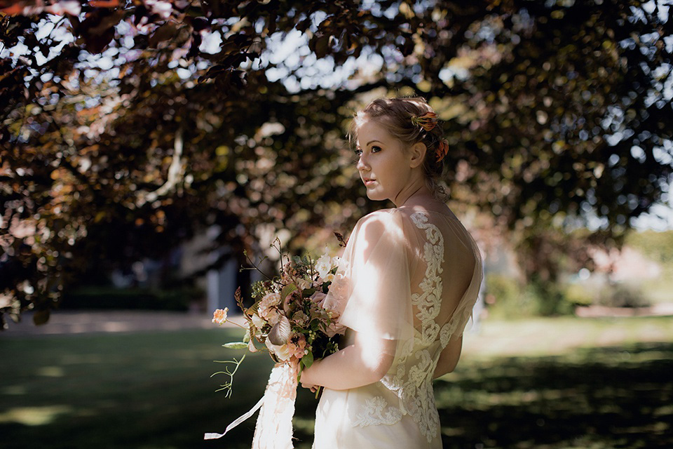 Fine art wedding inspiration - English garden romance. Photography by Rebecca Goddard, floral styling by Jo Flowers.