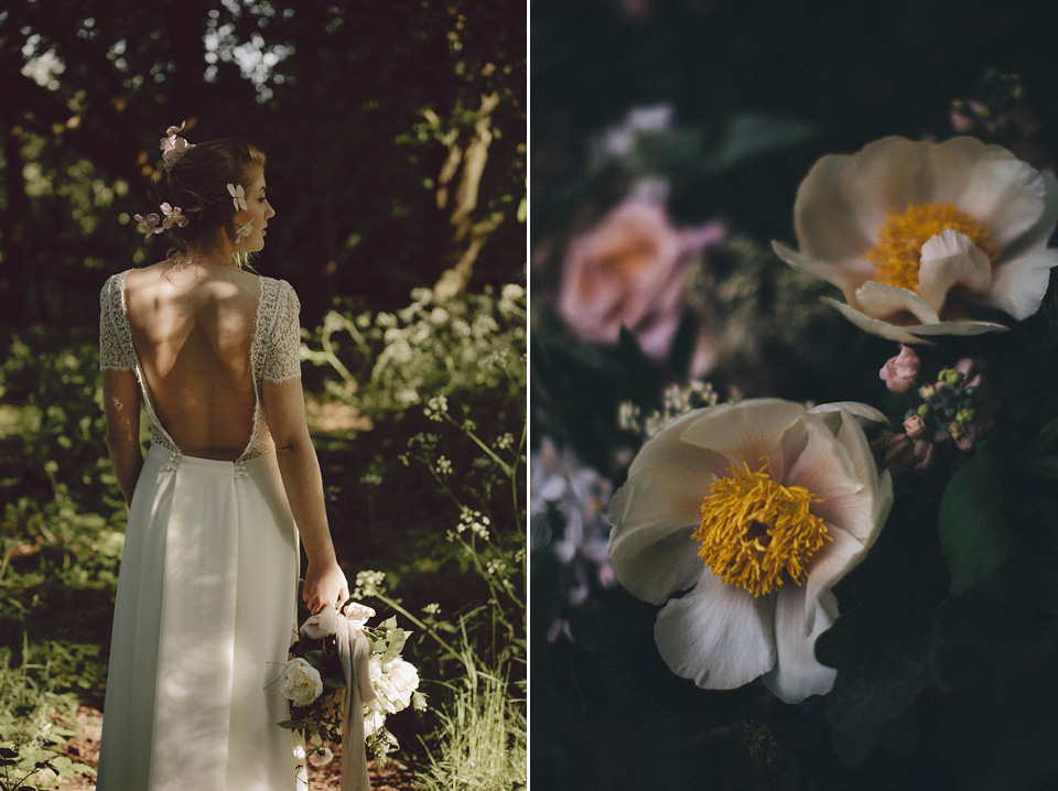 Fine art wedding inspiration - English garden romance. Photography by Rebecca Goddard, floral styling by Jo Flowers.