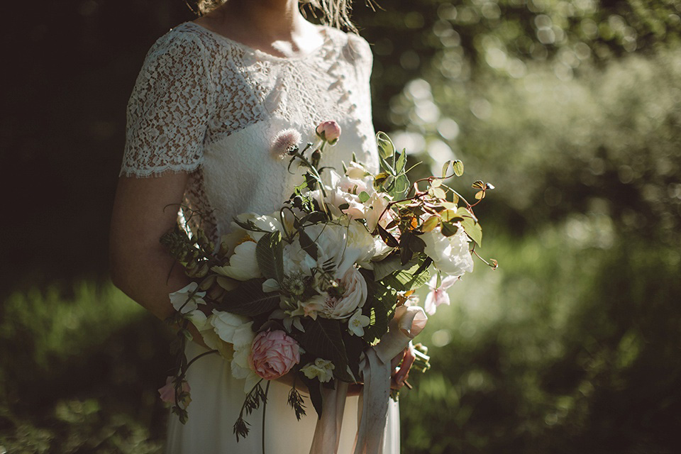 Fine art wedding inspiration - English garden romance. Photography by Rebecca Goddard, floral styling by Jo Flowers.