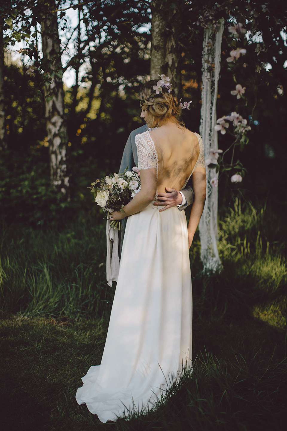 Fine art wedding inspiration - English garden romance. Photography by Rebecca Goddard, floral styling by Jo Flowers.