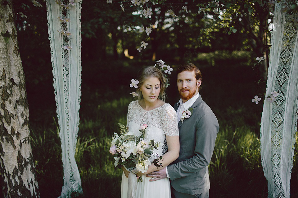 Fine art wedding inspiration - English garden romance. Photography by Rebecca Goddard, floral styling by Jo Flowers.