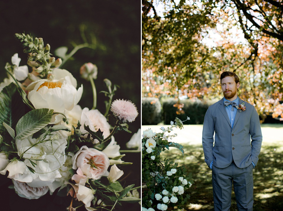 Fine art wedding inspiration - English garden romance. Photography by Rebecca Goddard, floral styling by Jo Flowers.