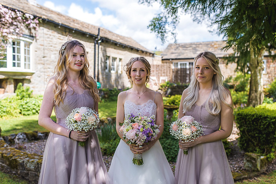 Spring Pastel Shades and Daisies for a Handemade Yorkshire Barn Wedding, Andrew Keher Photography.