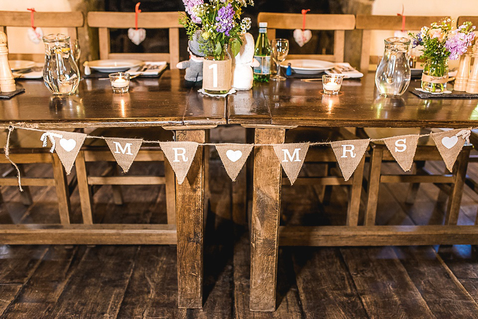 Spring Pastel Shades and Daisies for a Handemade Yorkshire Barn Wedding, Andrew Keher Photography.