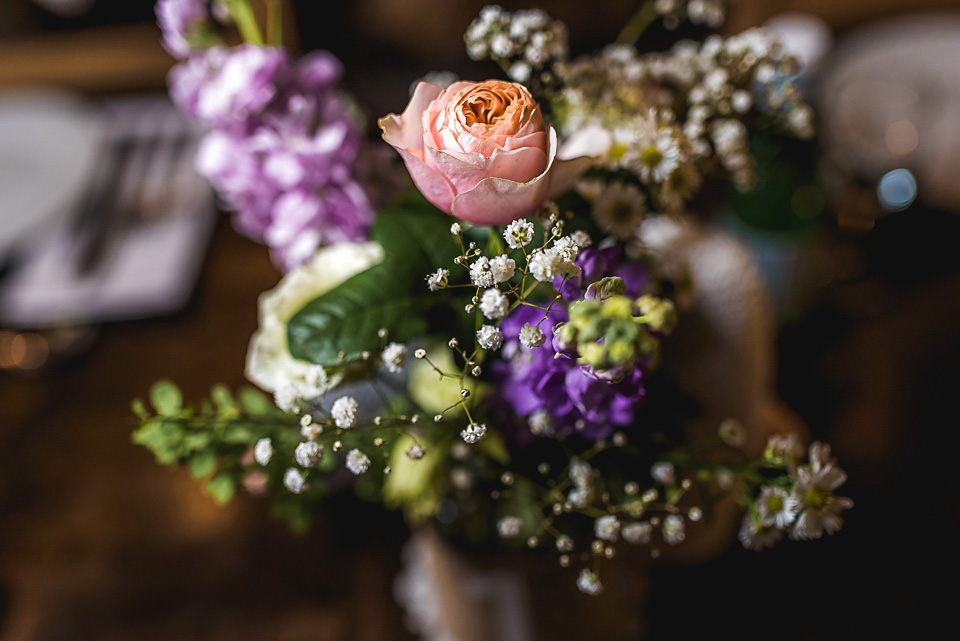 Spring Pastel Shades and Daisies for a Handemade Yorkshire Barn Wedding, Andrew Keher Photography.