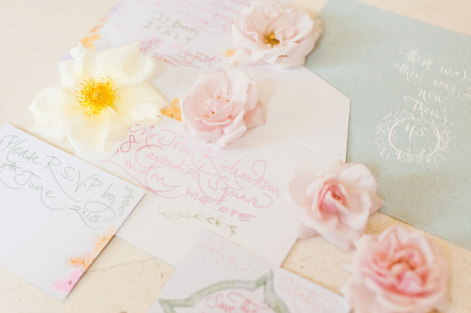 Elegant wedding inspiration at Il Borro in Tuscany Italy. Photography by Kate Nielen.