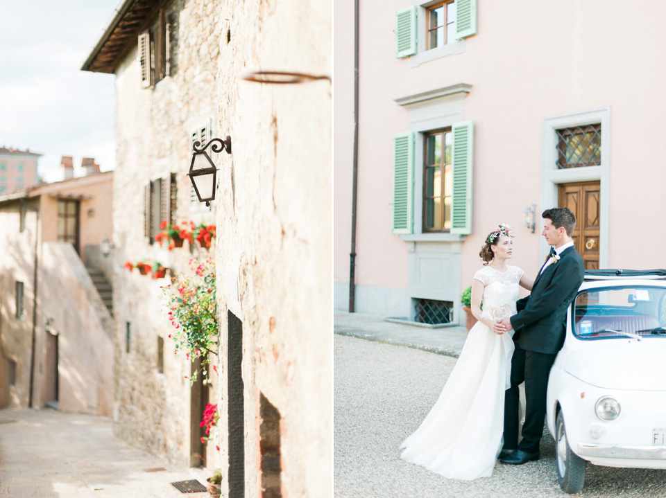 Elegant wedding inspiration at Il Borro in Tuscany Italy. Photography by Kate Nielen.