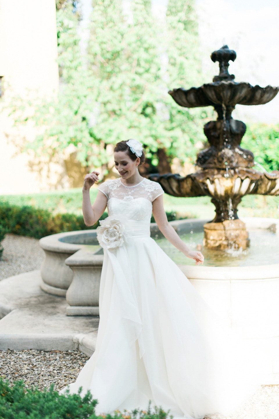 Elegant wedding inspiration at Il Borro in Tuscany Italy. Photography by Kate Nielen.