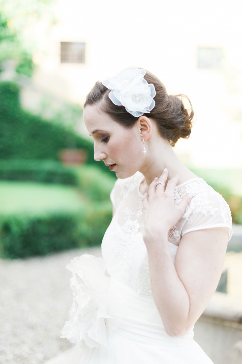 Elegant wedding inspiration at Il Borro in Tuscany Italy. Photography by Kate Nielen.