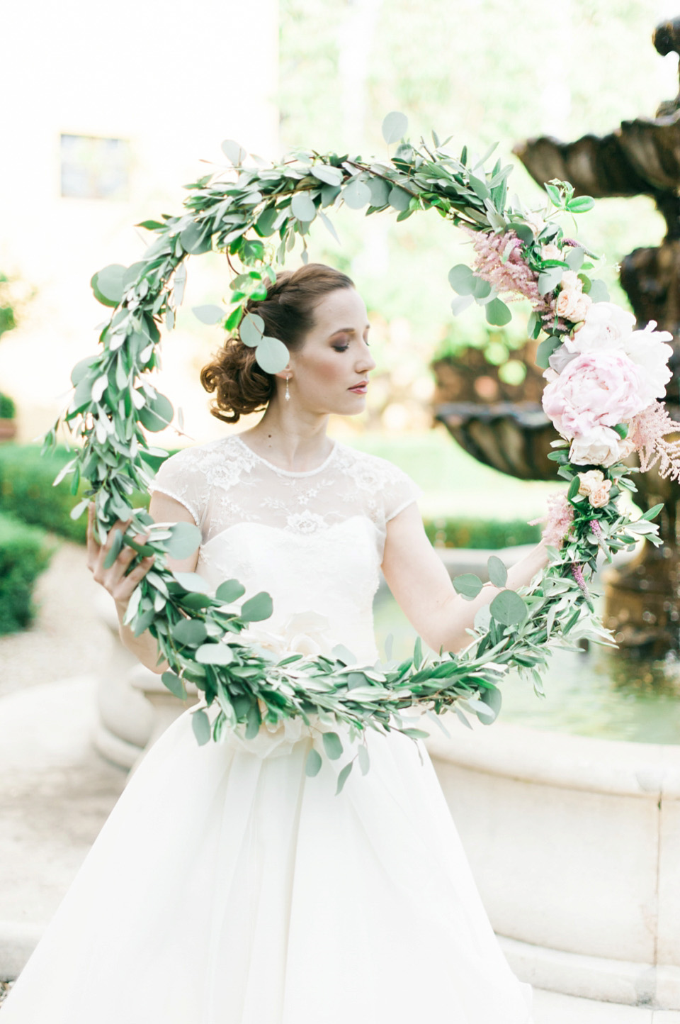 Elegant wedding inspiration at Il Borro in Tuscany Italy. Photography by Kate Nielen.