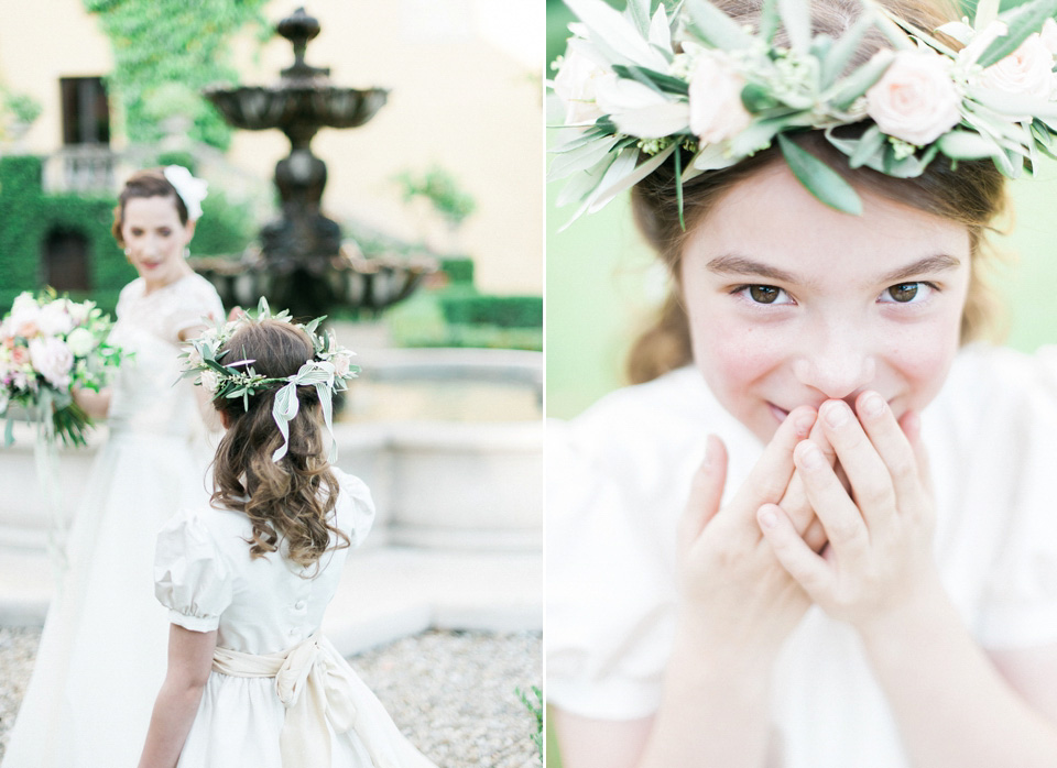Elegant wedding inspiration at Il Borro in Tuscany Italy. Photography by Kate Nielen.
