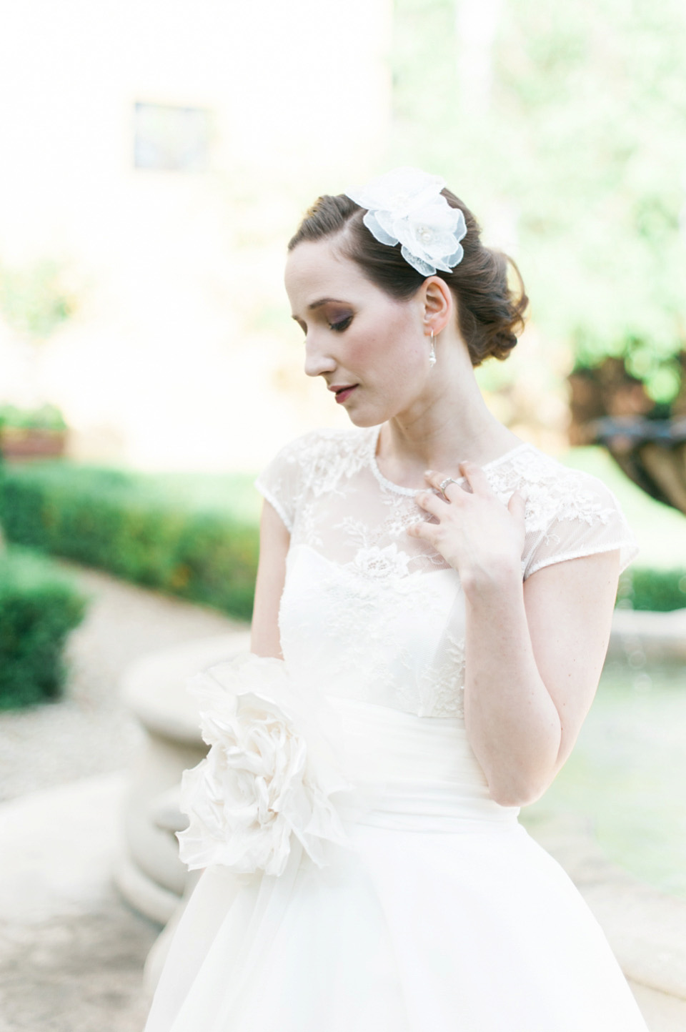Elegant wedding inspiration at Il Borro in Tuscany Italy. Photography by Kate Nielen.