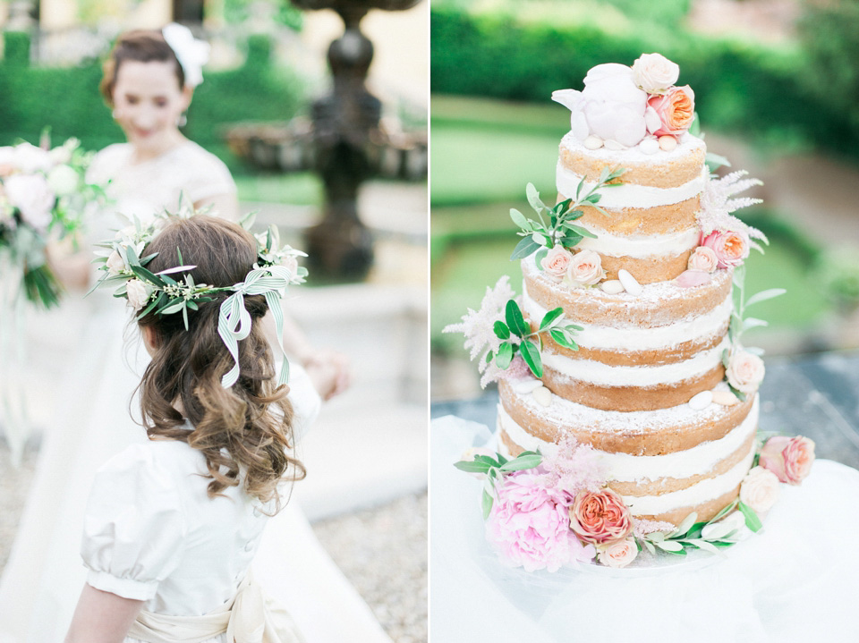Elegant wedding inspiration at Il Borro in Tuscany Italy. Photography by Kate Nielen.