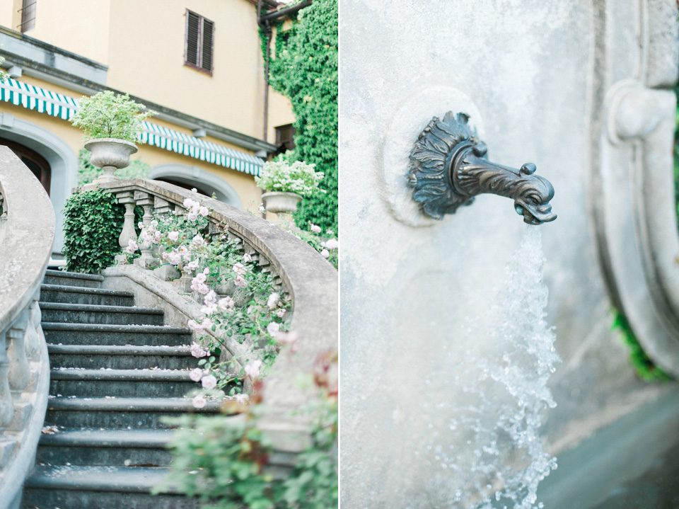Elegant wedding inspiration at Il Borro in Tuscany Italy. Photography by Kate Nielen.