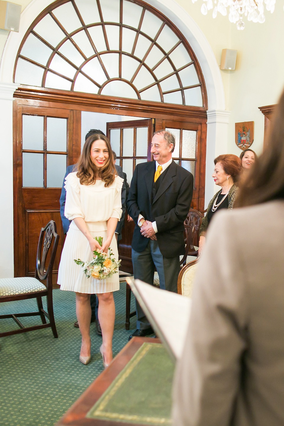 Alice by Temperley for a Sweet, Informal and Intimate London Wedding. Images by Rock Your Love Photography.