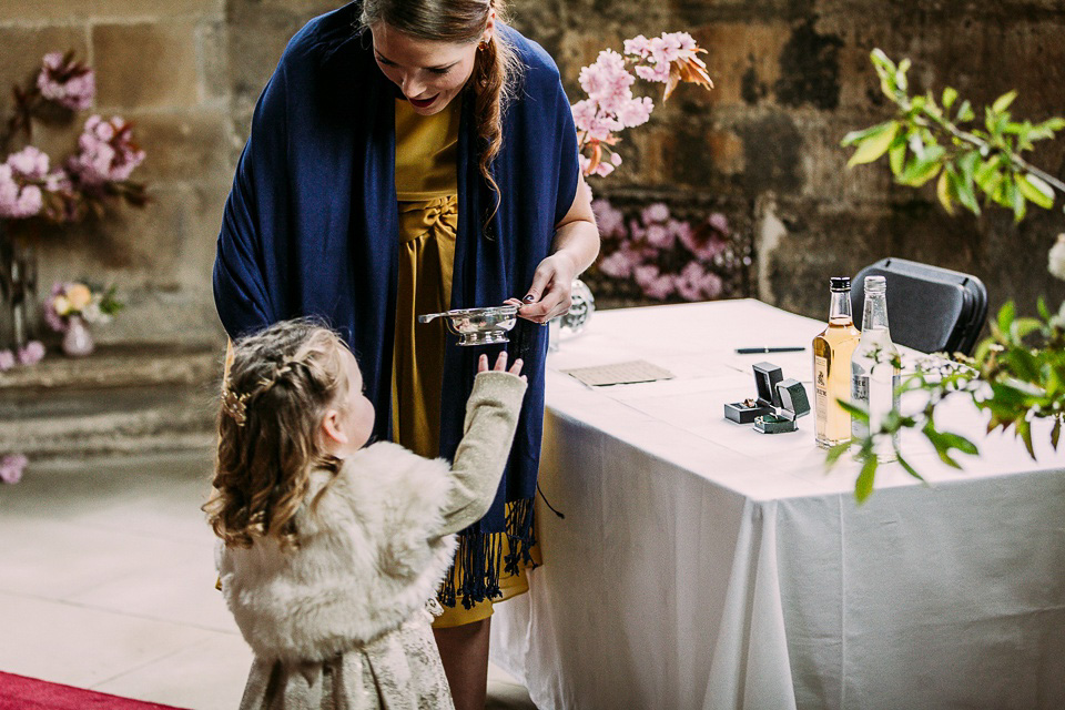 A mustard and blue vintage inspired wedding. Images by Solen Photography.