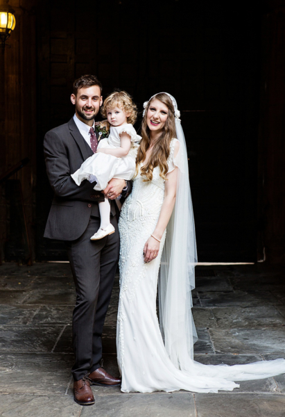 Eliza Jane Howell and a Juliet Cap Veil for a Glamorous Gatsby Inspired City Wedding